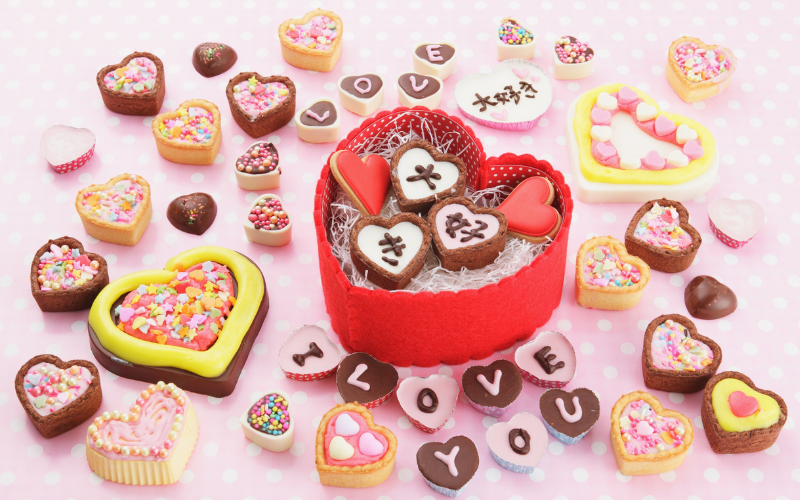 バレンタインの手作りチョコレート