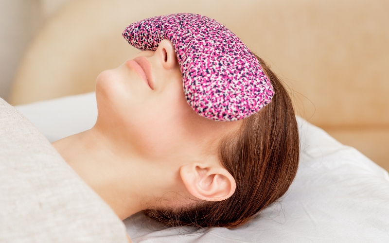 ものもらいの温湿布