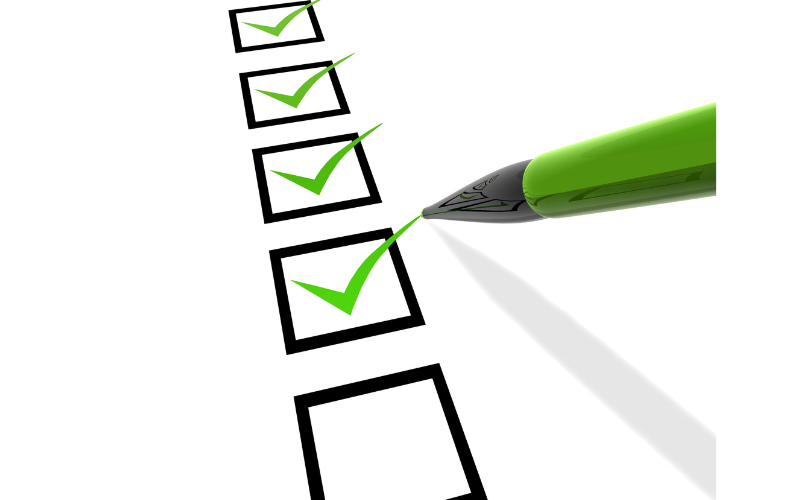 申し込み前チェックリスト（拠点/プラン/郵便頻度/費用/本人確認）